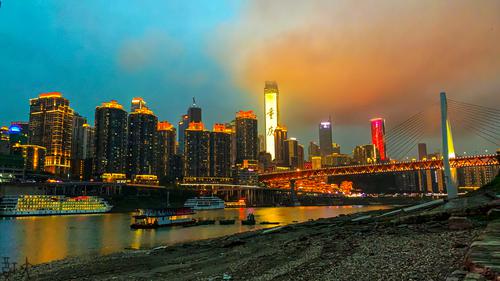 渝中夜景