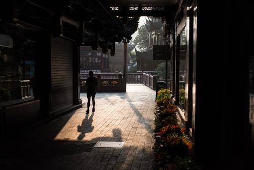 晨间豫园