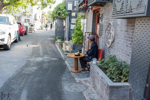 胡同里的老北京人