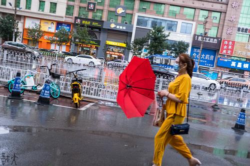 雨中的亮彩