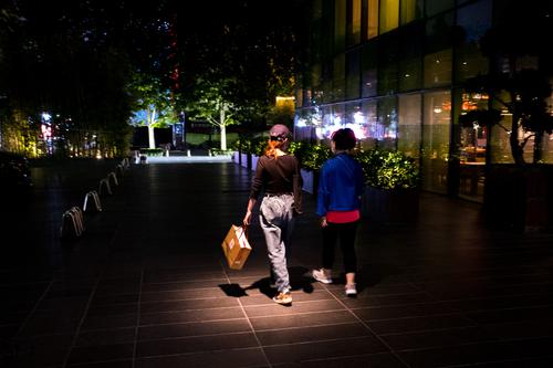 三里屯的夜晚