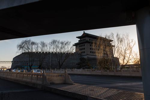 Sunny day 德胜门