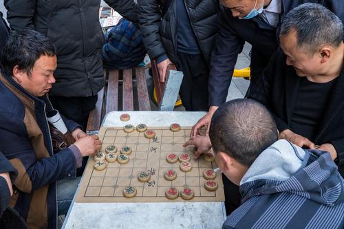 街头对弈