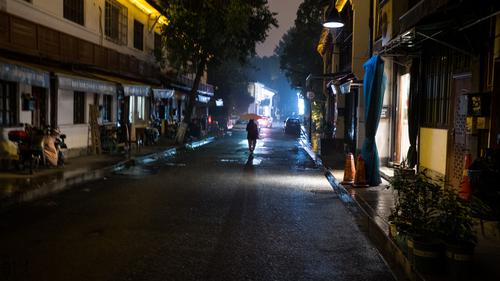 夜杭城---雨巷