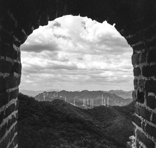 敌楼箭窗