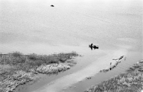Boating on the lake