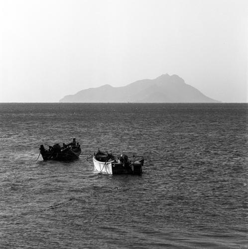 boats on the sea